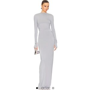 Helsa Jersey backless maxi dress (Small)